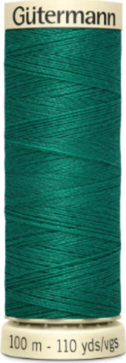 GUTERMANN---100mt---FILO-PER-CUCITO-100%-POLIESTERE---COLORE-VERDE-KELLY-167