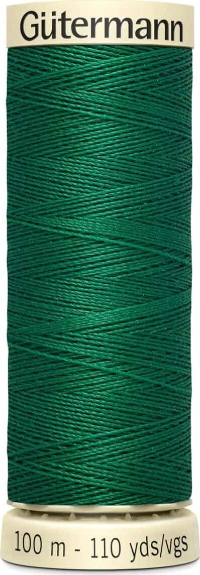 GUTERMANN---100mt---FILO-PER-CUCITO-100%-POLIESTERE---COLORE-VERDE-TRIFOGLIO-402
