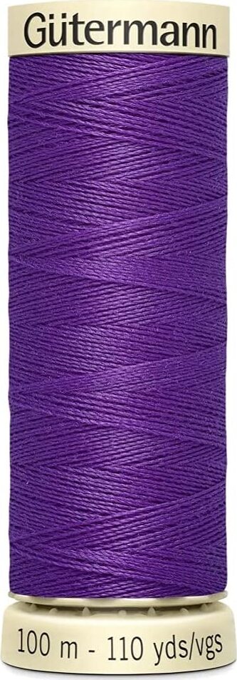 GUTERMANN---100mt---FILO-PER-CUCITO-100%-POLIESTERE---COLORE-VIOLA-392