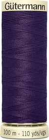 GUTERMANN---100mt---FILO-PER-CUCITO-100%-POLIESTERE---COLORE-VIOLA-MELANZANA-257-**