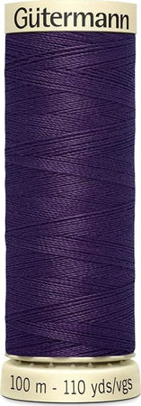 GUTERMANN---100mt---FILO-PER-CUCITO-100%-POLIESTERE---COLORE-VIOLA-MELANZANA-257-**