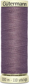 GUTERMANN---100mt---FILO-PER-CUCITO-100%-POLIESTERE---COLORE-VIOLA-POMICE-126-*