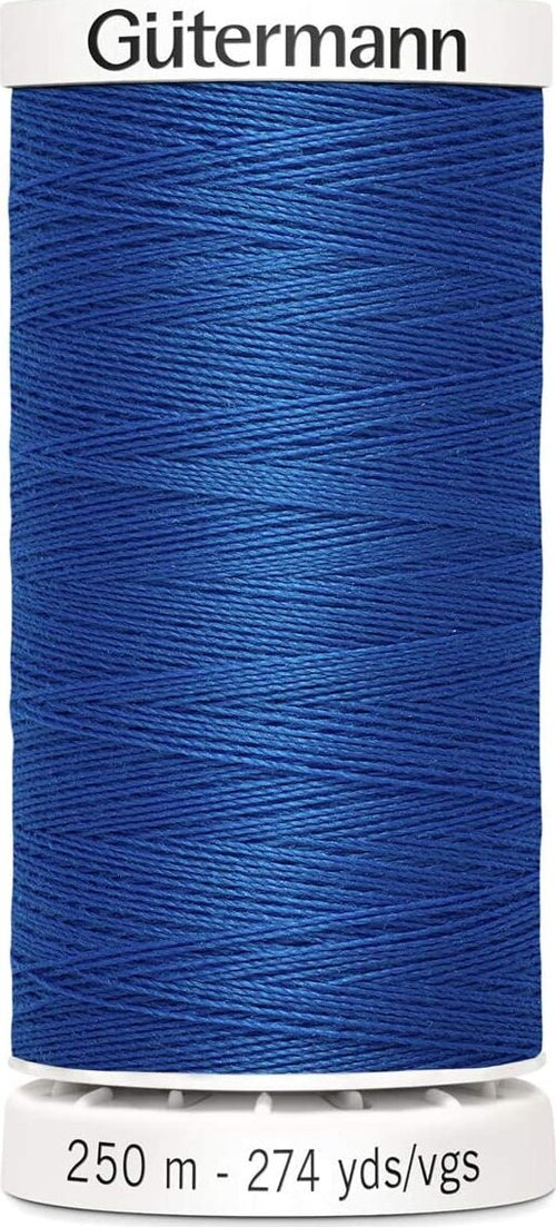 GUTERMANN---250mt---FILO-PER-CUCITO-100%-POLIESTERE---COLORE-BLU-LAPISLAZZULE-322
