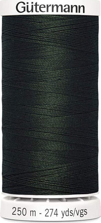 GUTERMANN---250mt---FILO-PER-CUCITO-100%-POLIESTERE---COLORE-VERDE-COCCODRILLO-304