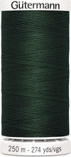 GUTERMANN---250mt---FILO-PER-CUCITO-100%-POLIESTERE---COLORE-VERDE-SPINACI-472