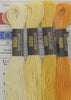 GUTERMANN---4-PEZZI---MATASSINE-DI-FILO-PER-RICAMO-MOULINE---COLORE-MIX-GIALLO---4PZx8MT