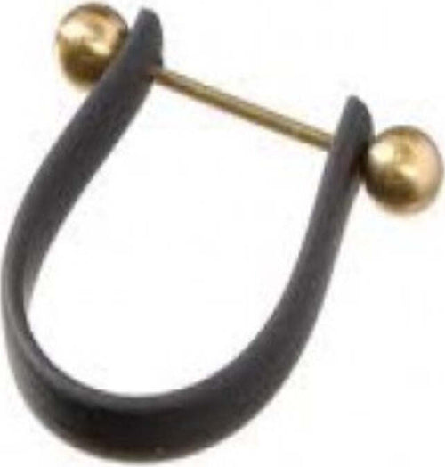 GUTERMANN---ANELLO-REGOLABILE-IN CAUCCIU'-CON-ASTINA-COLORE-ORO-75X6MM