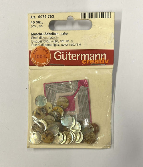 GUTERMANN---DISCHI-DI-CONCHIGLIA-COLOR-NATURALE-DIAMETRO-10MM-40PZ