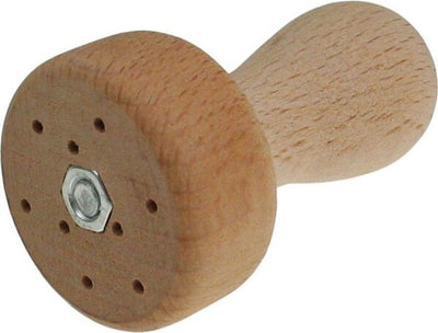 GUTERMANN---MANICO-IN-LEGNO-PER-MASSIMO-9-AGHI-PER-INFELTRIMENTO-5,8X3CM---COLORE-MARRONE