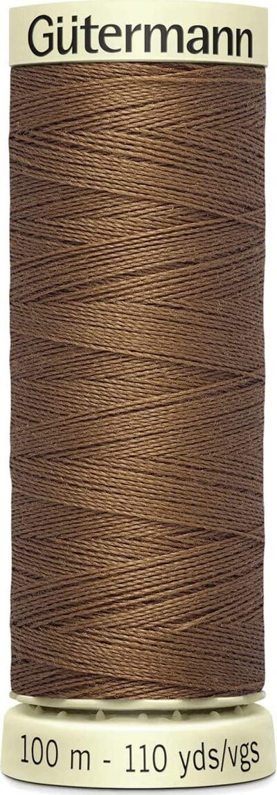 GUTERMANN-CUCITUTTO-FILO-100MT-IN-100%-POLYESTERE-COL.-124-CAMMELLO