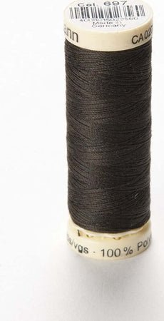 GUTERMANN-CUCITUTTO-FILO-100MT-IN-100%-POLYESTERE-COL.-697-MELASSA