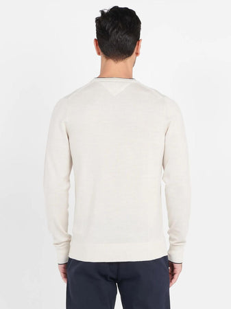 Tommy Hilfiger MAGLIONE FINE GAUGE MERINO TIPPED da uomo