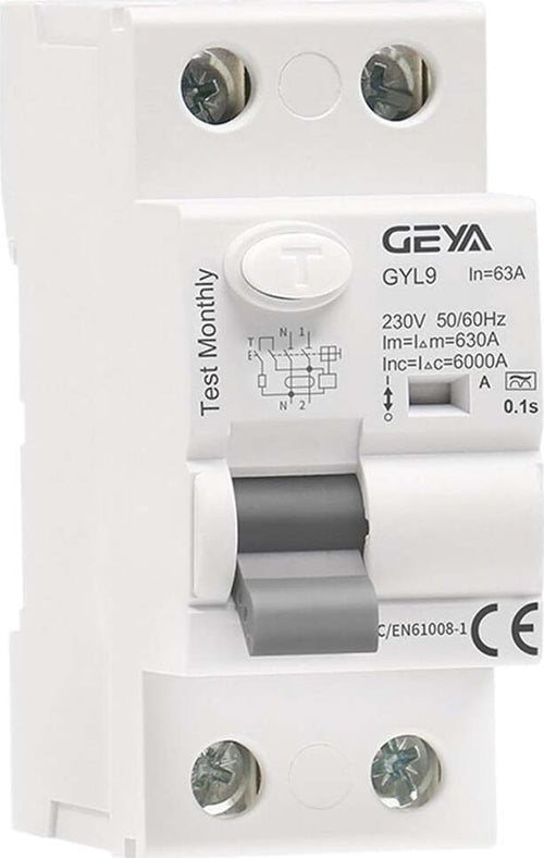 GYL9 Interruttore automatico di dispersione a terra di tipo CA (ELCB) Interruttore differenziale (RCD)
