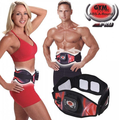 Gym-Form-Abs-A-Round-Pro-Fascia-Elettrostimolatore-Cintura-Dimagrante-Addominali