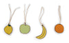 Giochi Palestrina Frutta Childhome Tela (Set di 4)