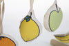 Giochi Palestrina Frutta Childhome Tela (Set di 4)