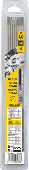 Gys---Elettrodo-tradizionale-acciaio-rutilo,-Diametro-4-mm