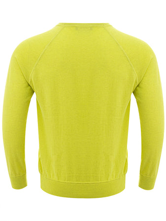 Gran Sasso Maglia Girocollo Cotone/Cashmere da uomo