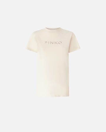 Pinko START T-SHIRT JERSEY OLD WASH 24.25 da donna