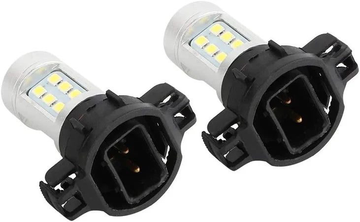 2 Luci Lampade Led H16 PS24W Canbus Luce Diurna DRL Fendinebbia 26W 21smd Compatibile Con Mustang Ford Opel Toyota