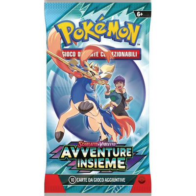 POKEMON AVVENTURE INSIEME BUSTINA 10 CARTE COLLEZIONABILI