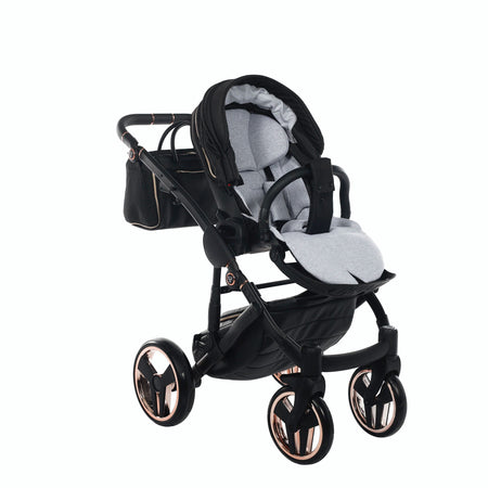 Trio Junama Diamond Mirror Satin V2 3 in 1 Tessuto Champagne