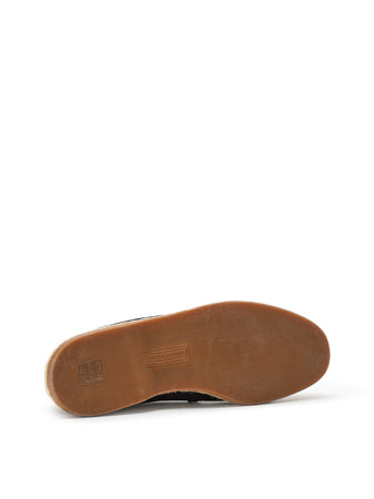 Dolce &amp; Gabbana Pantofola in Suede Forata Marrone da uomo