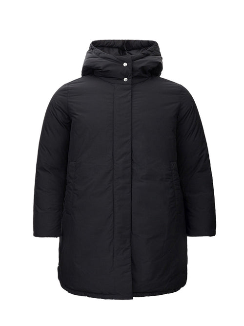ADD Giubbino Imbottito lungo Reversibile da donna