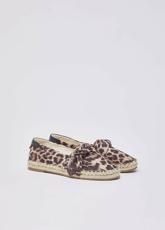 Liujo Donna Espadrillas animalier con fiocco
