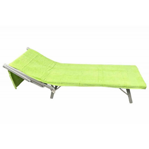 telo-mare-per-lettino-in-spugna-di-cotone-70x205-tinta-unita-con-3-tasche-posteriori verde