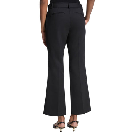 MICHAEL KORS pantaloni donna michael kors - cropped kick pant - nero da donna