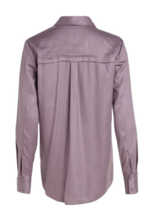 calvin klein CAMICIA TENCEL POCKET SHIRT da donna