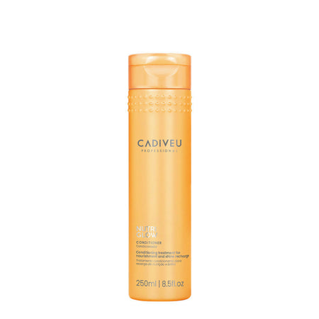 Cadiveu nutri glow conditioner 250 ml, trattamento nutriente con effetto lucentezza