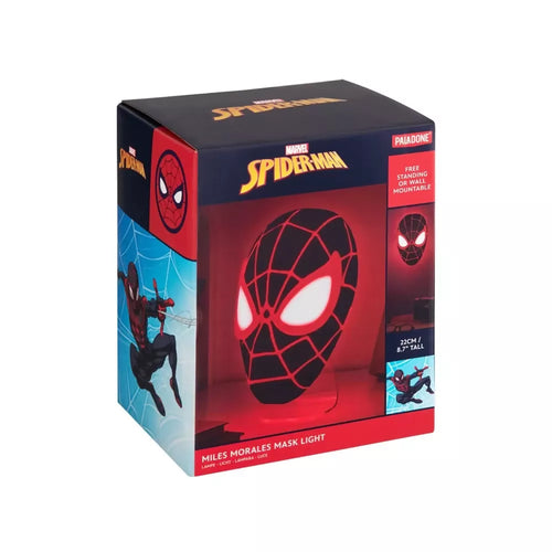 Maschera Miles Morales con luce LED 3D di Spider-Man