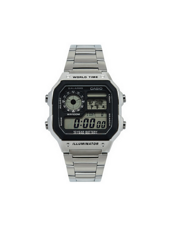 Orologio Casio AE-1200WHD-1A Uomo, in acciaio Inox