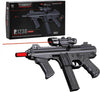 P.1238 Laser Gun Mitra Giocattolo Semi-Automatico con Puntatore Laser, Plastica, 28 cm, per Bambini 8+
