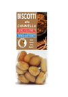 Biscotti 200g Bio e Senza Glutine e Senza Lattosio alla Cannella | Biscottificio Vaiani 200g con farina di riso, mais e ceci. con farina di mais riso
