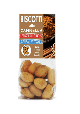 Biscotti 200g Bio e Senza Glutine e Senza Lattosio alla Cannella | Biscottificio Vaiani 200g con farina di riso, mais e ceci. con farina di mais riso