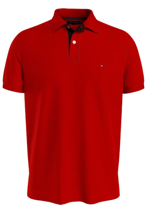 Tommy Hilfiger POLO CONTRAST PLACKET REG POLO da uomo
