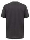 Corneliani T-Shirt in Cotone con Stampa Centrale da uomo