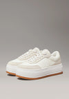 calvin klein Sneakers BOLD FLATF LOW LACE TUMB LTH da donna