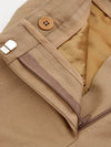 Lardini Pantalone in Cotone Beige da donna