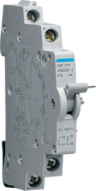 HAGER---CONTATORE-AUSILIARE-1-NC+1-NA-MZ-201-230V