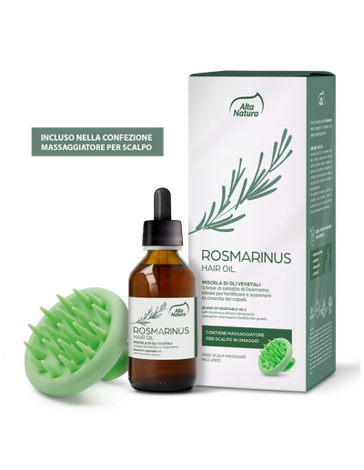 Hair Oil Rosmarinus 100 ml + Spazzola