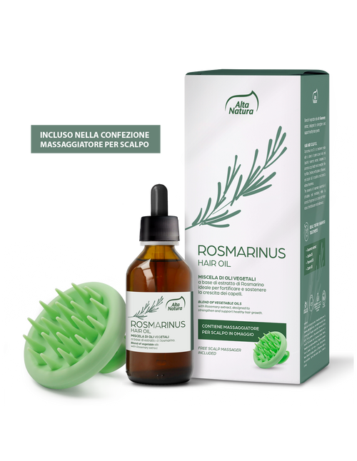 Hair Oil Rosmarinus 100 ml + Spazzola