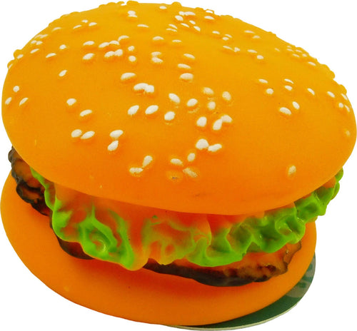 Hamburger giocattolo in gomma per cani 8.5x8.5x5cm Prodotti per animali domestici/Cani/Giocattoli/Giochi da masticare Led Mall Home - Napoli, Commerciovirtuoso.it