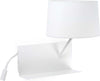 HANDY Lampada da parete bianca con lettore LED sinistra Illuminazione/Illuminazione per interni/Illuminazioni per pareti/Applique Led Mall Home - Napoli, Commerciovirtuoso.it