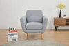 HANSEL---poltrona-moderna-Grigio-chiaro-Milani-Home