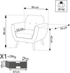 HANSEL---poltrona-moderna-Grigio-scuro-Milani-Home