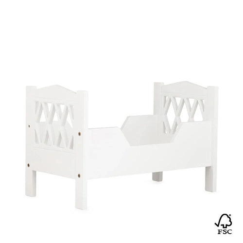 Lettino per bambola Harlequin Bianco Cam Cam Copenhagen